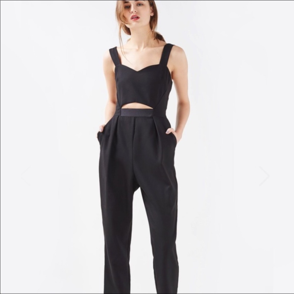 Topshop cutout jumpsuit size 4. NWT